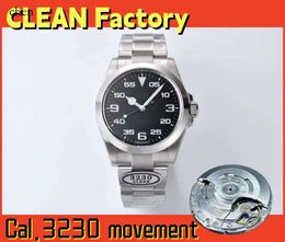 CAL Clean Factory All in one Movement mm Men s Watch Mechanical Watches Sapphire Mirror Glow the dark e