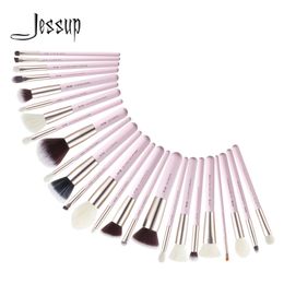 Makeup Brushes Jessup Makeup Brushes Set 25pcs Natural-Synthetic Foundation Powder Highlighter Eyeshadow Brush Pedzle do Makijazu T290 231202