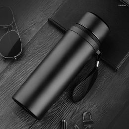 Water Bottles High-capacity Stainless Steel Tea Infuser Travel Mug With Separator For Men Car Cup Holder Compatible