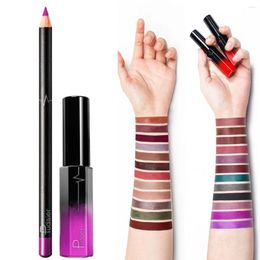 Lip Gloss 2PCS Liner Pen Set Matte 36 Colours Purple Nude Red Tint Sexy Waterproof Long Lasting Cup Makeup Cosmetics