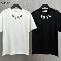 Letters Printed T Shirts Men Tee Summer Casual t shirt Short Sleeves Crew Neck Tops