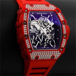Richardmill Mechanical Watches Miler Sport Watch Richardmill Men's Watch RM35-02 Original Diamond HB0E
