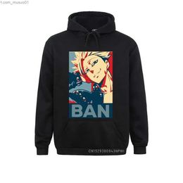 Men's Sweaters Men T- Shirts The Seven Deadly Sins Hoodie Ban Funny Round Neck Hoody Pullover Graphic SweatshirtL231113
