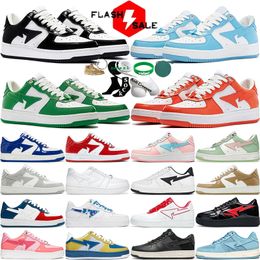 Designer Shoes For Men Women Sneakers Low Black Triple White Sax Royal Blue Orange Red Green Pink Beige Suede Light Grey Tokyo Mens Womens Outdoor Hot Fashion Trainers