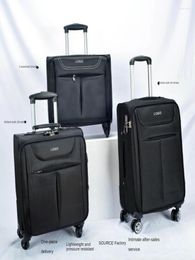 Suitcases Spot 18 Inch And 20 Oxford Cloth Boarding Trolley Hand Pushed Travel Box Universal Wheel