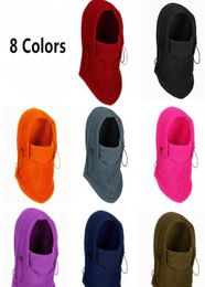 New Fashion Warm Cap Winter Men Women Hats Waterproof Thermal Fleece Balaclava Hat Hooded Neck Warmer Hiking Scarves2306525