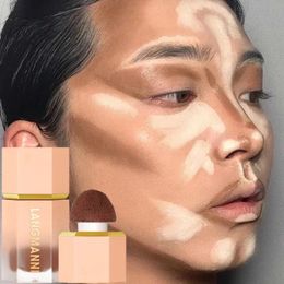 Blush Liquid Contour Stick Natural Matte Blush Highlighters Shadow Waterproof Contouring Wand V-face Shaping Contour Pen Face Makeup 231208