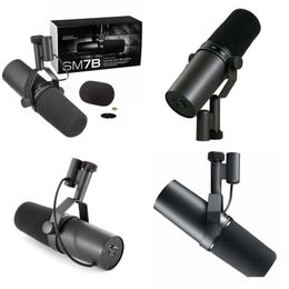 Microphones High Quality Cardioid Dynamic Microphone Sm7B 7B Studio Selectable Frequency Response For Shure Live Stage Recording Drop Dhh8O