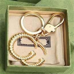 Designer Key Buckle Fashion Bag Keychain Decoration Men Women Car Key Chain High Quality Fashion Pendant With Box282I