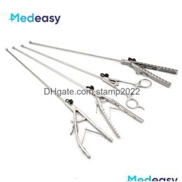 Other Office School Supplies Wholesale Laparoscopic Needle Holder Forceps Teaching Tools Simation Practise Equipment Laparoscopy T Dhgx7