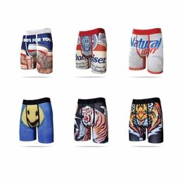 Underpants Random Styles Mens Underwear Boxer Comfortable Men Quickly Dry Drop Delivery Apparel Dhnj6