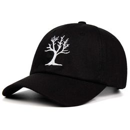 100% Cotton Branch Baseball Cap Big tree Dad Hats Embroidery Snapback Caps No structure Hat Q07033246