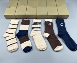 Top Selling Mens Womens luxury socks wool stockings high quality senior streets comfortable knee sock Designer i14