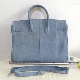 Evening Bags Girl Handbags Famous Bag Ins Crossbody Shoulder Denim Women Purse Fashion Handmade Embroidery Patchwork Totes Jeans