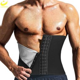 Trainer For Men Sauna Band Weight Loss Sweat Girdle Waist Cincher Trimmer Corset Slimming Belly Belt Body Shaper