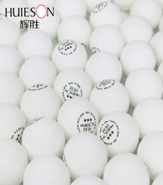 Huieson 100pcslot Environmental Ping Pong Balls ABS Plastic Table Tennis Balls Professional Training Balls 3 Star S40 28g T19096031449