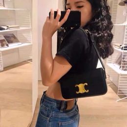 Legal Copy Deisgner Celins's Bags online shop Triumphal Arch Handheld French Underarm Bag 2023 New Small and Popular Summer Club Versatile One Shoulder Crossbody