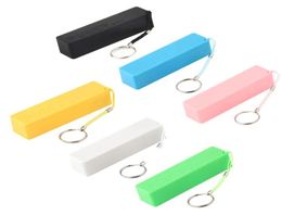 new2018 New Portable Mobile Power Bank USB 18650 Battery Charger Key Chain for MP3 No Battery New7085456