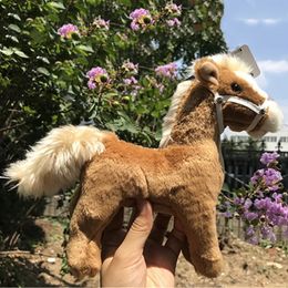 Plush Dolls High Quality Horse Toy Stuffed Animal Kids Birthday Christmas Prince Princess Little Gift 231207