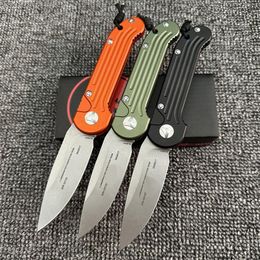 3 Colour OEM LUDT Flipper Folding Elmax blade Aluminium handle outdoor Gear tactical camping hunting EDC tool best knife