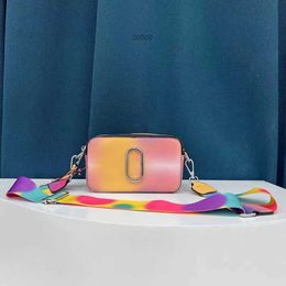 designer bag snapshot new multicolor shoulder bags camera women fashion tie dye luxury leather crossbody glitter strap purse grey bag 9XCC