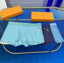 Underpants Mens Underwears Designer Short Underwear Boxer Ice Silk Summer Ultra Thin Section Popular Loose Shorts Head Slit Qt6789