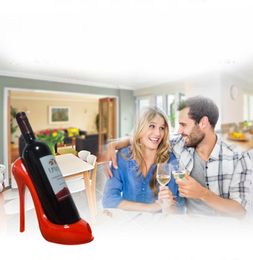 High Heel Wine Rack Bottle Holder Shoe Home Table Kitchen Decor Gifts4396731