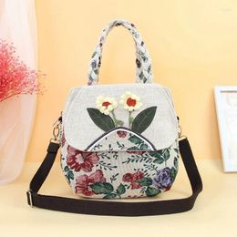 Evening Bags Trend Small String Appliques Women Handbags!Nice Embossing Vintage Multi-use All-match Lady Multi-zippers Bag