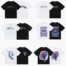 Top Trapstar Mens T Shirts Designers Mens Womens Fashion Street Tide Letter Printing Cotton Shirts Polo Sports Trapstar Tees 688ss 2023