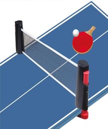 Retractable Ping Pong Net Rack Replacement Table Tennis Net And Post Set with Storage Bag1477364