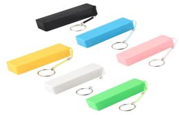 new2018 New Portable Mobile Power Bank USB 18650 Battery Charger Key Chain for MP3 No Battery New1694879