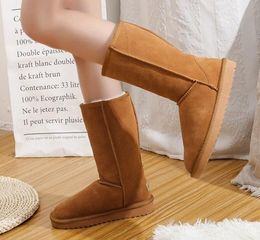 High quality Women's Classic tall Boots Womens Boot Snow Winter boots leather boots