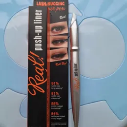 Eles são delineador real para olhos de menina Caneta delineadora push-up Liner Lash-Hugging Delineador líquido à prova d'água de alta qualidade Caneta delineadora de longa duração Natural 1.4g Stock Eye Cosmetics