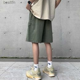 Men's Jeans Star Patchwork Shorts Men Vintage Denim Summer Basic Simple All-match Hot Sale High Waist Leisure Ulzzang Streetwear Chic ShortsL231209