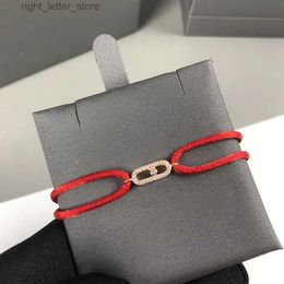 Chain Classic French Romantic Luxury Jewelry Move Series Rope Lucky Bracelet For Men Women. Advanced Party Accessories Birthday Gift YQ231208