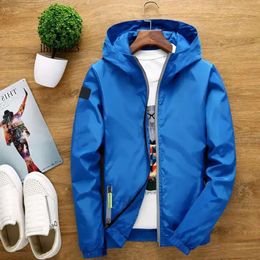 2023 Fashion Trench Coat Korean Version Of Spring And Autumn Teenage Couples Reflective Jacket Slim-Fit Hooded Men's Tr B Wholesale 2 Pieces 10% Dicount
