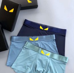 Underpants Mens Underwears Designer Short Underwear Boxer Ice Silk Summer Ultra Thin Section 2022 Popular Loose Shorts Head Slit L6789