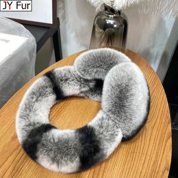 Ear Muffs For Women Winter EarWarmers Soft Warm Cable Furry Real Rex Rabbit Covers Cold Weather 231208