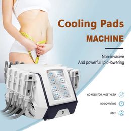 Cooling Pads Powerful Lipid Lowering Cryolipolysis Cellulite Reduction Fat Freezing Body Contouring Equipment 8 Cryo Plates Lymph Detox for Whole Body