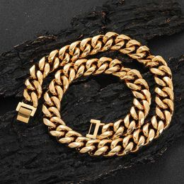 Dropshipping Customizable 6mm24 "30" Stainless Steel Cuban Chain Fine Jewellery for Men Hip Hop Fashion