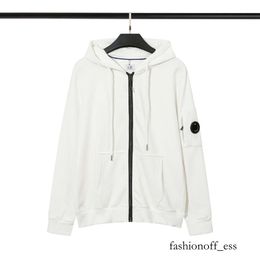 cp comapny Cross Border CP Youth Sports Loose Casual Cardigan Zipper Hooded Solid Colour Outer Wear Men's And Women's Sweater cp compagny 306