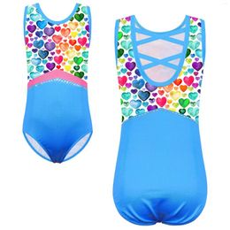 Stage Wear BAOHULU Gymnastics Leotard For Girls Performance Dancewear Ballerina Practise Outfit Sleeveless Professional Ballet Clothes