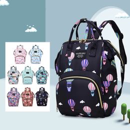 Diaper Bags Bag Backpack Maternity For Baby Fashion Large Capacity Printed Mommy Multifunction Mom 231207