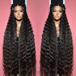 Synthetic Wigs Loose Deep Wave 13x6 13x4 Hd Lace Frontal Wig 30 40 Inch 360 Full Water Wave Lace Front Wig 5x5 Hd Closure Curly Human Hair Wigs 231207