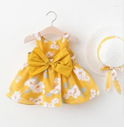 Girl Dresses Summer Printing Dress For Baby Girls 1 2 3 4 Sleeveless Skirts Casual Trendy Clothes Child39s Cute Loose Vest Outd4224603