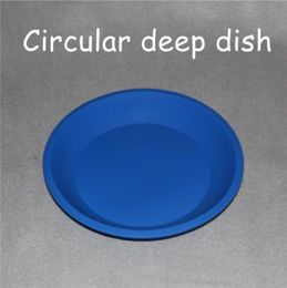 circular silicone tray deep dishes round silicone pan 8 friendly non stick bho silicone tray mats mini oil rigs5657548