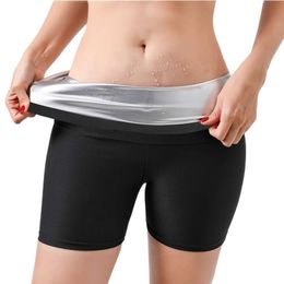 Women Sauna Pants Thermo Sweat Leggings Body Shaper Tummy Control Fiess Workout Suit Waist Trainer Slimming Shorts