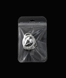 12517cm Clear Zip Lock Plastic Packaging Pouch Hang Hole Bag Retail 100pcslot Resealable Transparent Grocery Cosmetic Storage P1345453