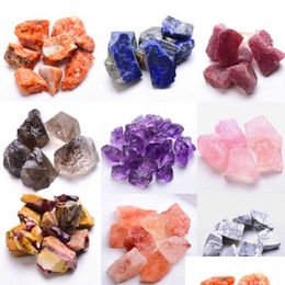 Arts And Crafts 100G Natural Quartz Crystal Rough Fluorite Amethyst Stone Specimen For Tumbling Polishing Wicca Reiki Healing Drop Del Otwir