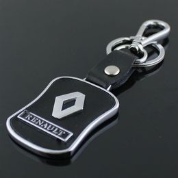 5pcs lot New Renault car logo key chain Metal key chain 3D promotional trinket car accessories keyrings184k